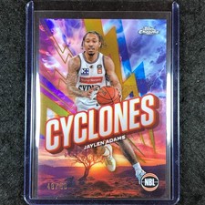 2024-25 Topps Chrome NBL JAYLEN ADAMS Cyclones Gold 48/50 #25
