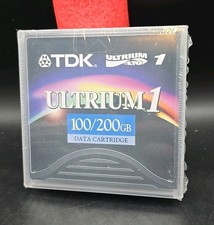 TDK Ultrium LTO1 LTO-1 100GB 200GB Tape Data Cartridge NEW Sealed