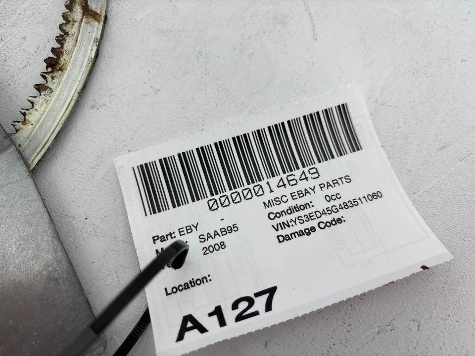 Saab 9-5 1999-2008 regulador ventana puerta trasera lateral pasajero Foto 2 de 4