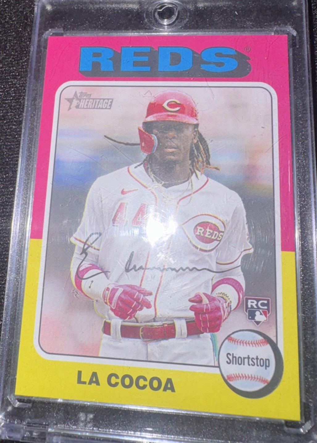 2024 Topps Heritage - Nickname Variation #473 Elly De La Cruz (RC)  SSP