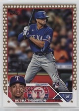 2023 Topps Complete Set Fanatics Exclusive Gold Star Bubba Thompson #597 ff8