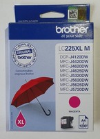 Brother - LC-225XL M - Druckerpatrone - Magenta- Original - Ovp - 02/2027