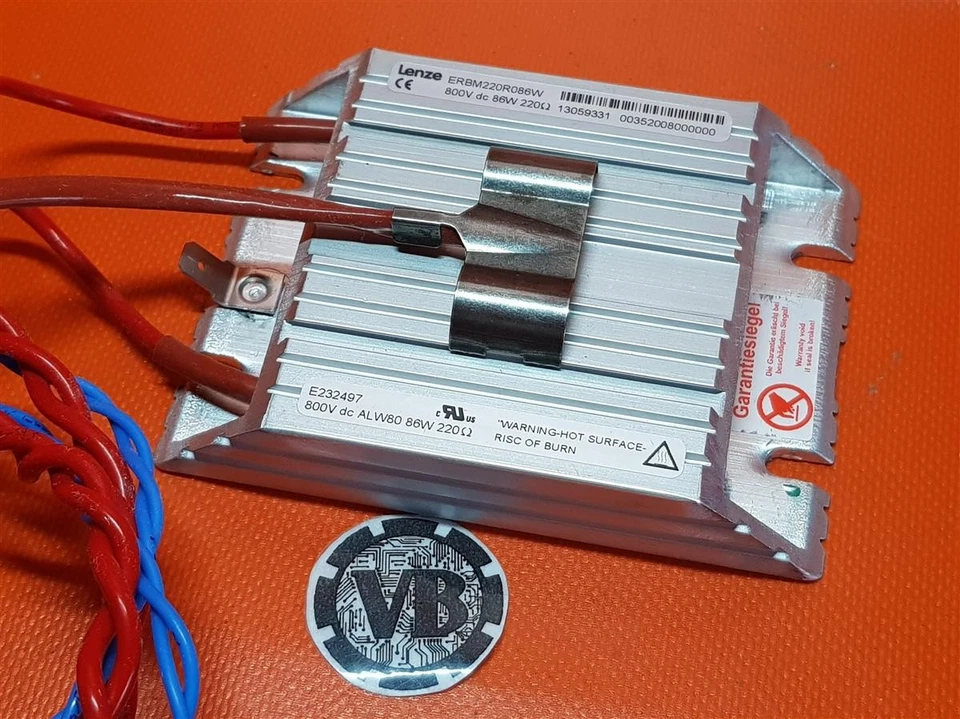 Lenze Resistencia De Freno Tipo: ERBM220R086W - Imagen 2 de 2