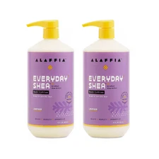 Alaffia Everyday Shea Body Lotion Lavender 32 oz ( pack of 2 )