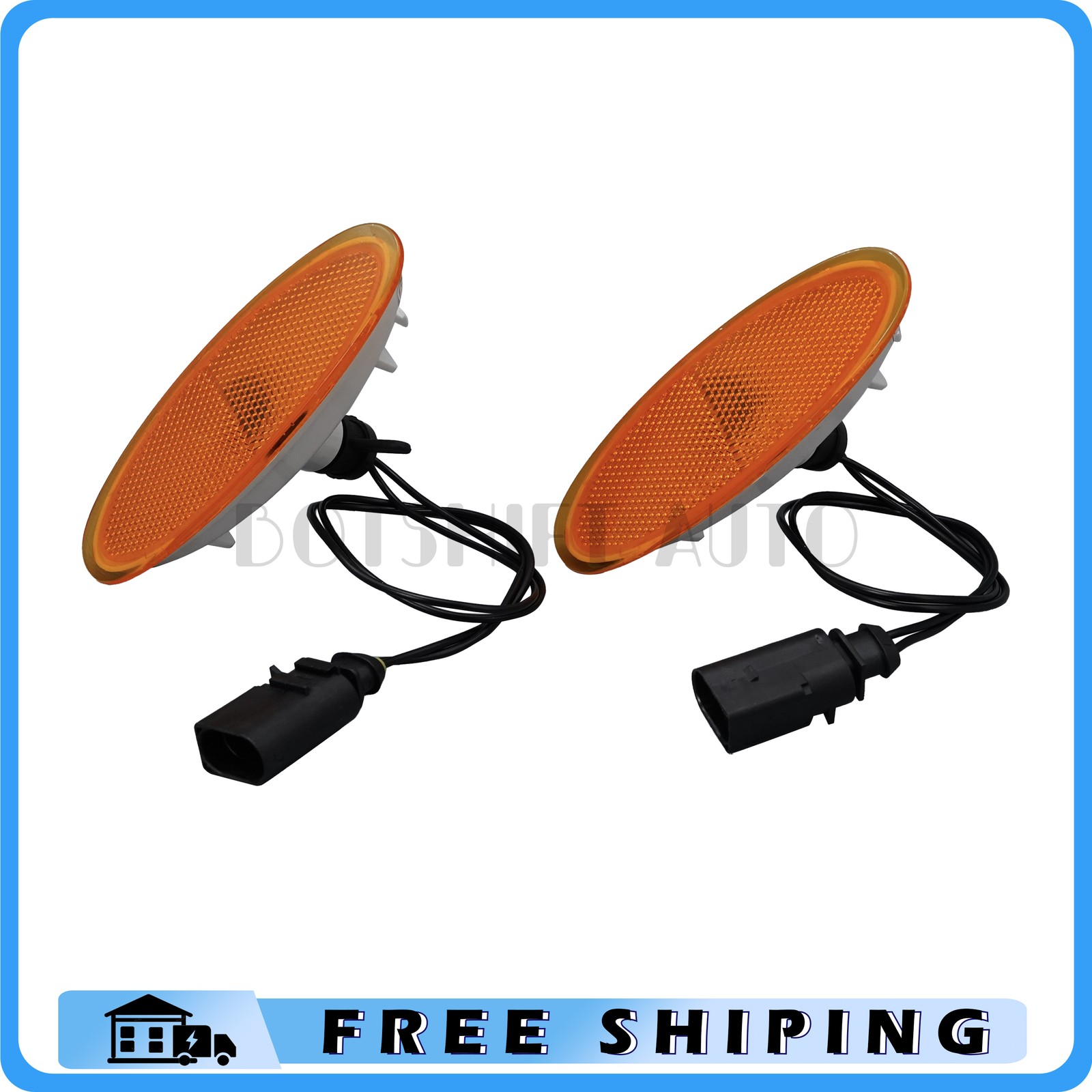 Front Bumper Left Right Side Marker Light Lamp Fit Bentley GT GTC Flying Spur