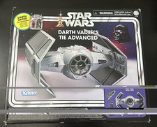 Star Wars Vintage Collection Darth Vader TIE Advanced w  Carded Figure -Open Box