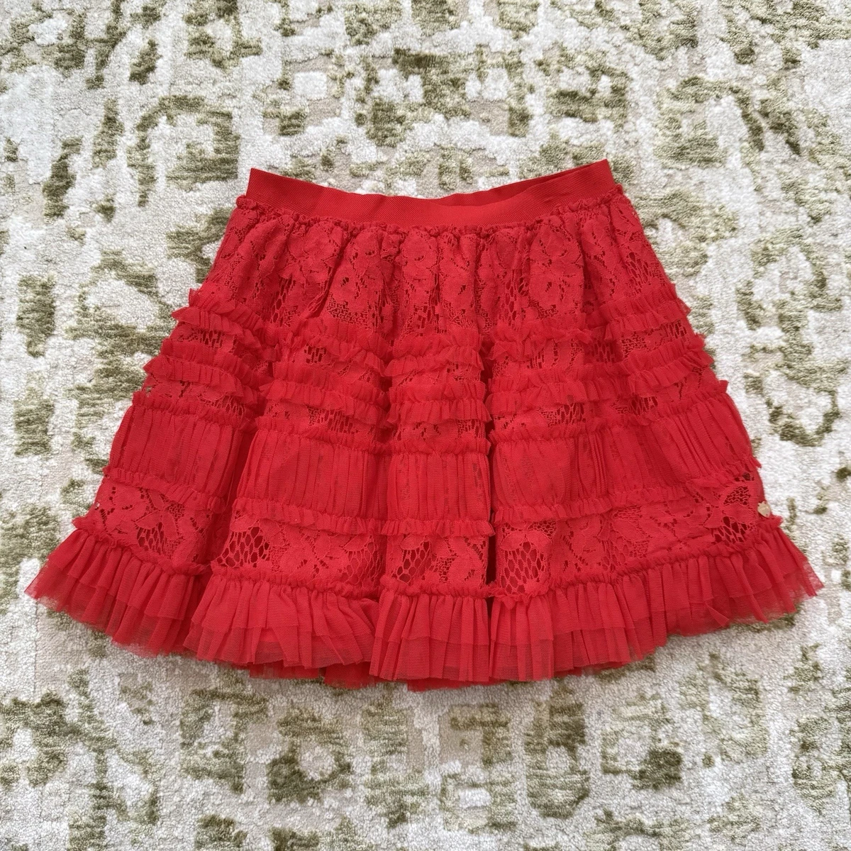 Jupe Fille Juicy Couture Taille 10 - Modèle Adorable, Occasion Très Bon État
