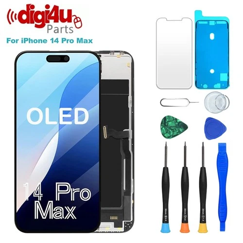 OLED For iPhone 14 Pro Max Screen Replacement FHD Display Digitizer Repair Kit