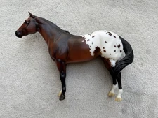 Breyer Horse #701730 Sonsela Bay Appaloosa Mare Lady Phase Mid-States Swish Tail