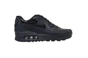 Donna Nike Air Max 90 Lea - 921304002 - Triplo Scarpe Sportive Nere | eBay