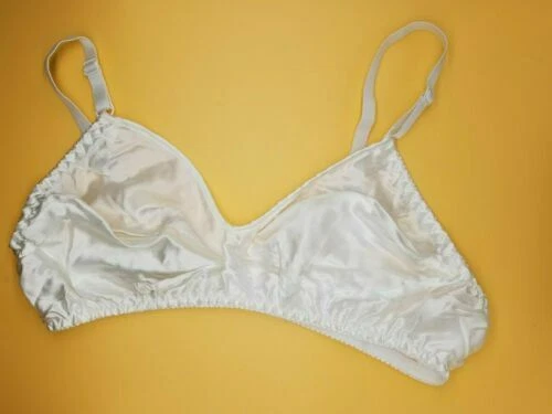 Brasieres y blanco Handmade Bra Sets para mujeres sin Vintage