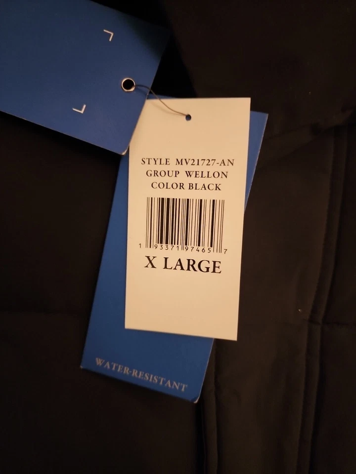 NWT! Vince Camuto Men's Long Parka Winter Jacket with Hood & Pocket Detail Black - Image 4 of 4