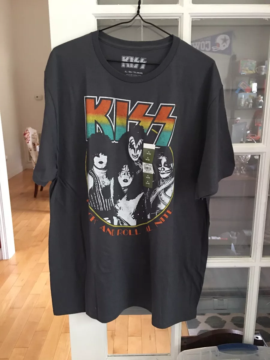 KISS Rock and Roll All Night Group T-Shirt XL (46-48)