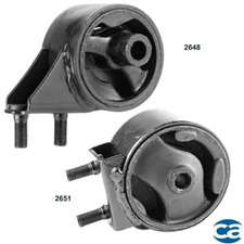 Front Engine Motor Mount & Rear Trans Mount 2 Pcs Set For Ford Escort/Mazda 323 