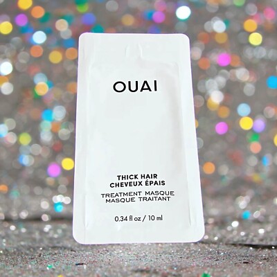 OUAI Thick Hair Treatment Masque 0.34 fl oz 10 ml New Without Box & Sealed