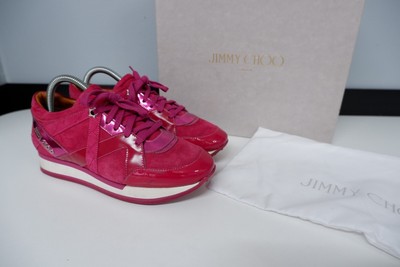 pink jimmy choo trainers