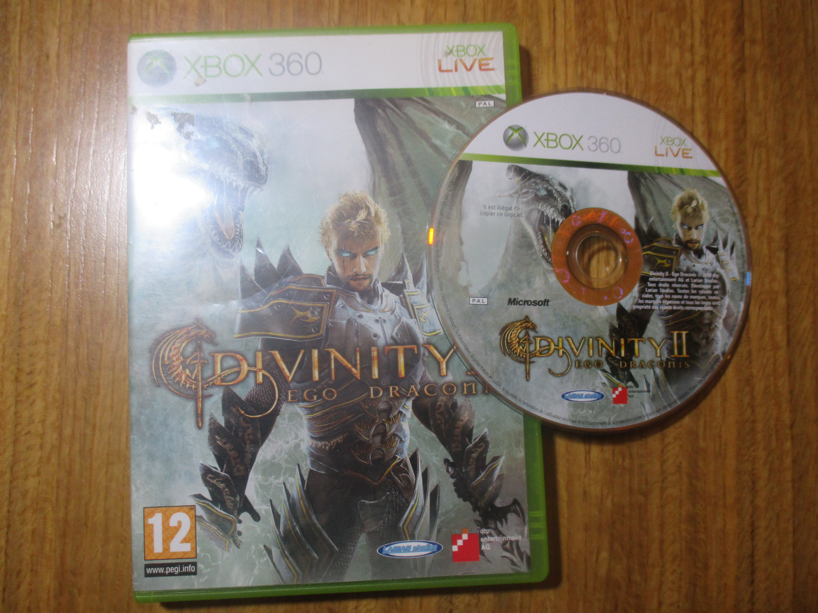 Divinity II (2) Ego Draconis ~~ Jeu XBOX 360 Sans Notice