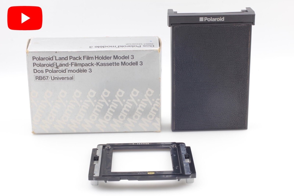 Box w/ P Adapter] MAMIYA Polaroid Film Back For RB67 Pro S