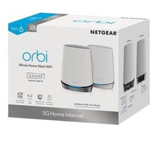 NETGEAR Orbi 5G Router/Modem  One Add-On Satellite