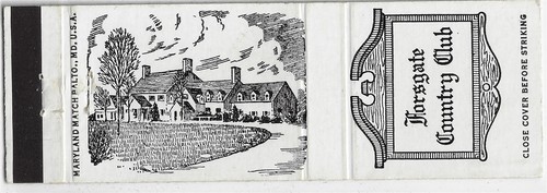 Foregate Country Club Manumark 1971 Club FS Empty Matchcover - Picture 2 of 2