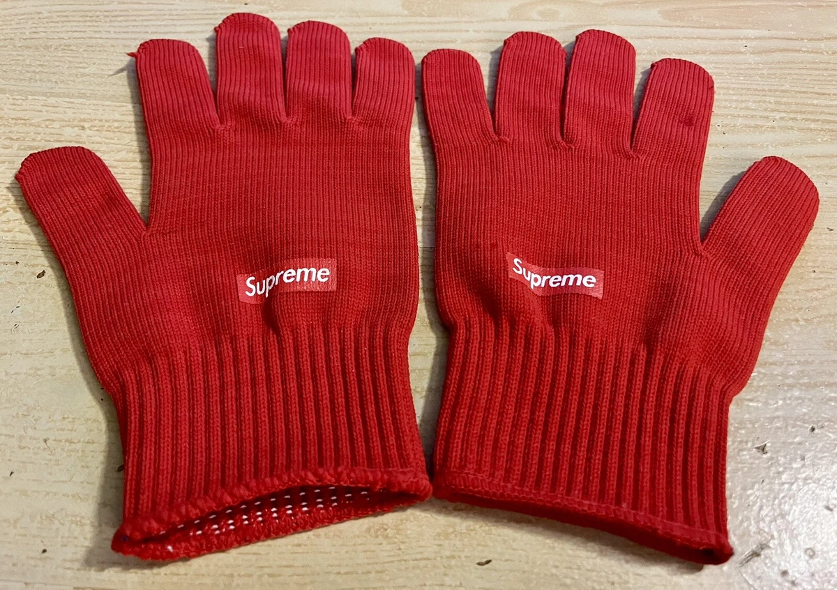 Supreme Size M Red Gloves & Mittens for Men for sale | eBay