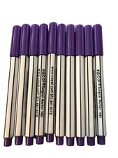 10 Viscot 1451 Surgical tattoo INK skin markers SKIN STENCIL purple Gentian New