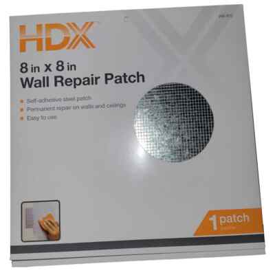 HDX 8 in. x 8 in. Drywall Wall Repair Patch -Great Savings on Multiples ...