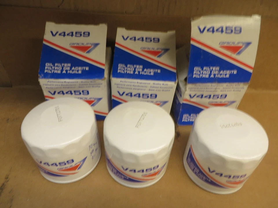 # V4459 nuevo FILTRO DE ACEITE GRUPO 7 - Grupo de 3 PIEZAS - se adapta a KIA, HYUNDAI, MOPAR Foto 2 de 3