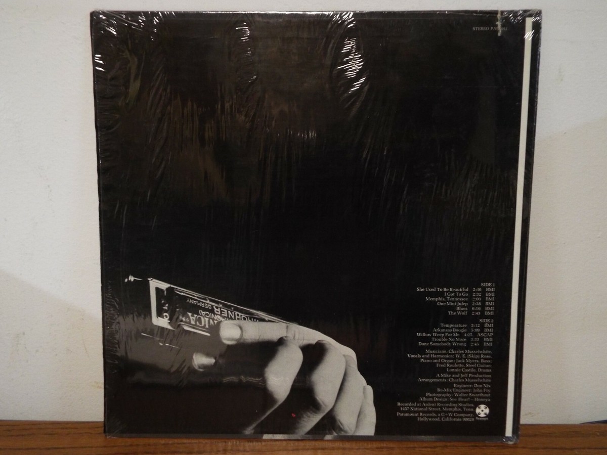 洋楽 Charles Musselwhite Memphis, Tennessee Charles Musselwhite : Memphis Tennessee (LP, Vinyl record
