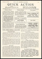 1929 Arthur S Patton St Louis Leather & Shoe Goods The House Of Service Print Ad