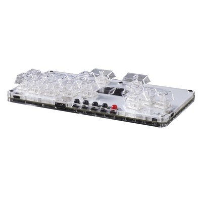 MustFun Hitbox Mini Stickless-Controller geeignet für PC/PS3/PS4/Switch usw.