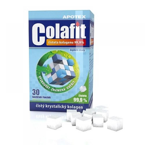 Genuine Apotex Colafit Pure Collagen Joints Bones Skin 30 crystals cubes vitamin - Picture 2 of 2