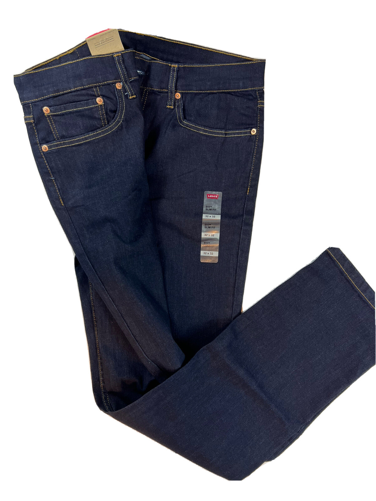 Levi´s® 511Slim  mens jeans navy blue Size W 32 L32 RRP£95 image 6