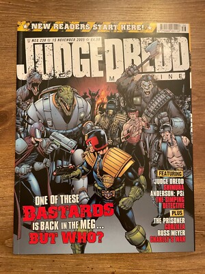 Judge Dredd Megazine # 238 VF-NM 2000 AD UK Comic Book 17 J266