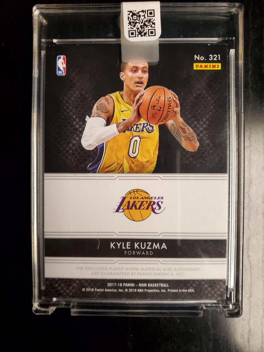 Kyle Kuzma 2017 Noir RC patch auto/99