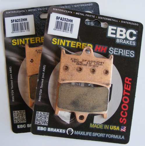 EBC Sintered FRONT Brake Pads For YAMAHA XP500 / XP530 / 560 TMAX (2008 to 2022 - Picture 2 of 6