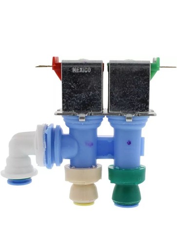 New W10341329 Refrigerator Water Valve Whirlpool X001T8T72Z New In Bag. RS10 - Picture 2 of 3