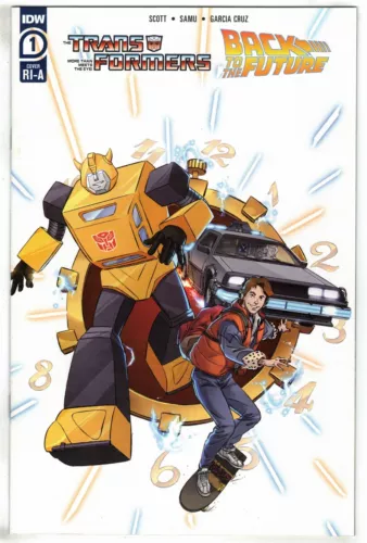 Transformers Back to the Future #1 1:10 Dan Schoening Variant IDW 2020 VF/NM