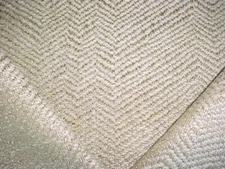 4Y Donghia Sahco 2580 Kent Metallic Herringbone Drapery Upholstery Fabric