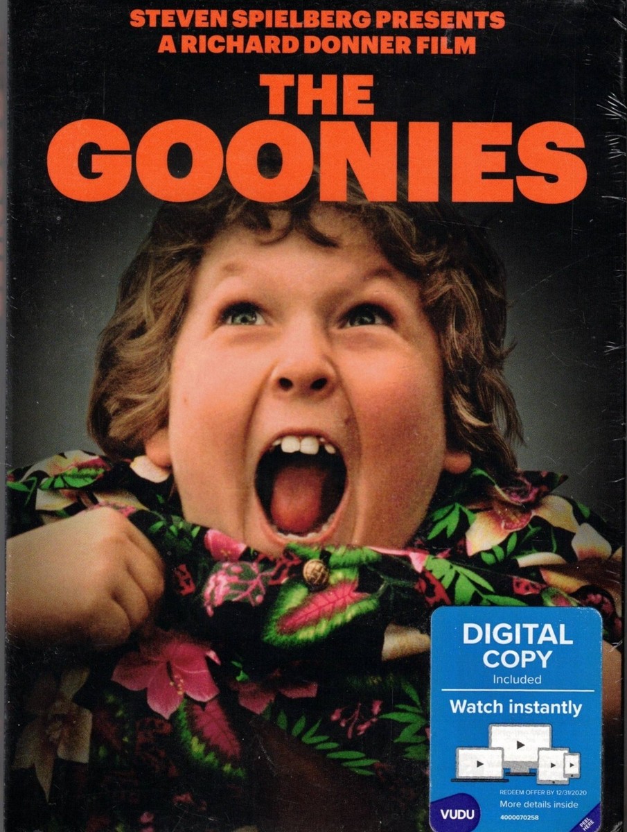 THE GOONIES-STEVEN SPIELBERG-DVD-1985-PG