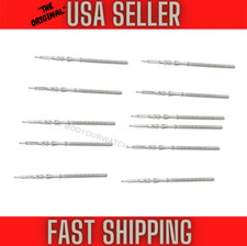 10 GENUINE SEIKO WATCH WINDING STEMS FOR MOVEMENT NH35 NH36 AND FITS 4R35 4R36