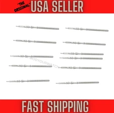 10 GENUINE SEIKO WATCH WINDING STEMS FOR MOVEMENT NH35 NH36 AND FITS 4R35 4R36