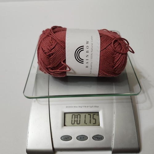 Hobbii Rainbow Yarn 8/4 Quality 100% Cotton PRICE PER SKEIN - YOU CHOOSE - Picture 225 of 329