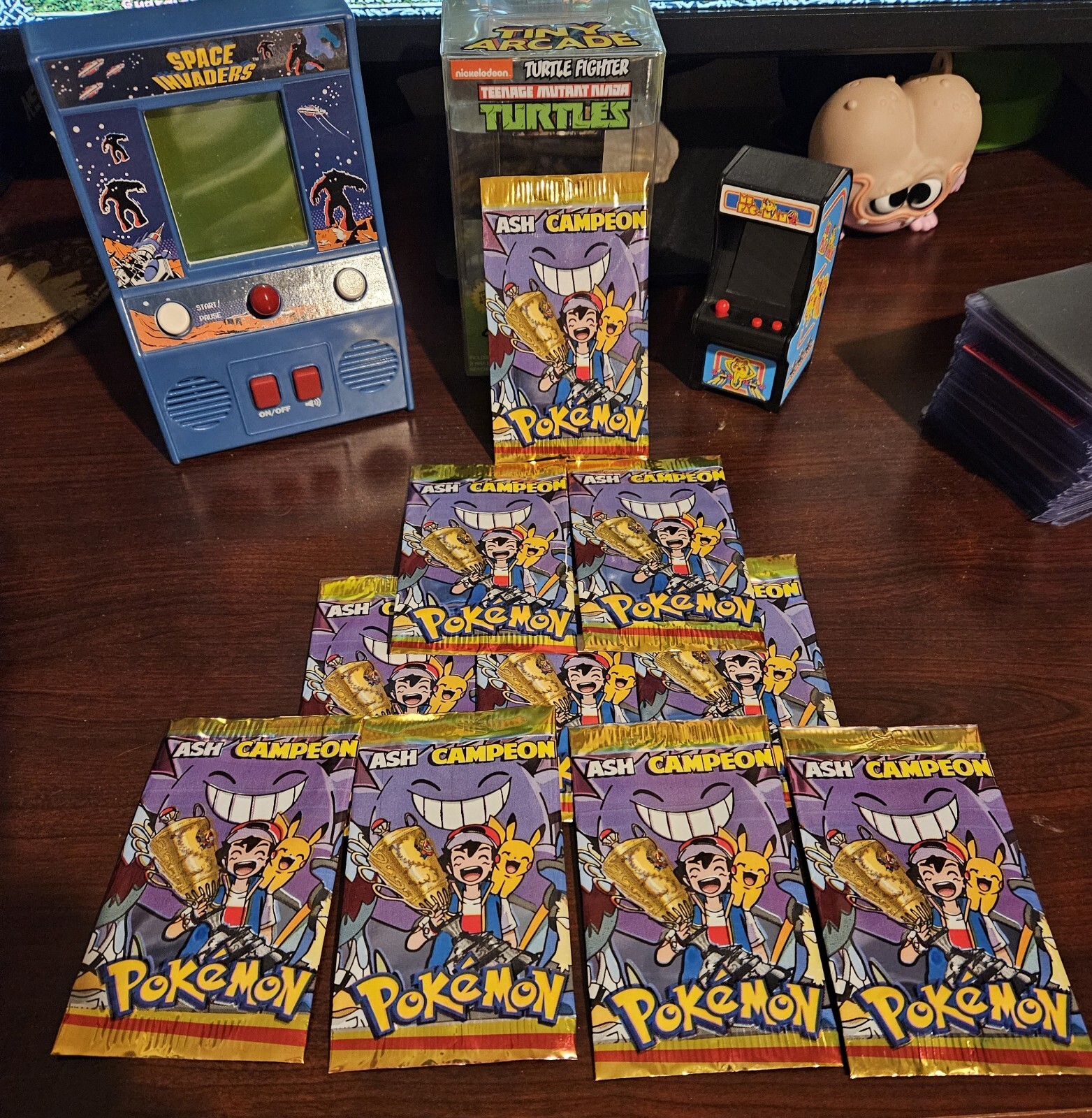 Ash Champion Pokemon Stickers! 10 Unopened Packs! | eBay