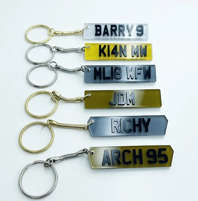 Number keyrings hotsell
