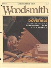 Woodsmith Wood Smith Woodworking Magazine June 1992 No. 81