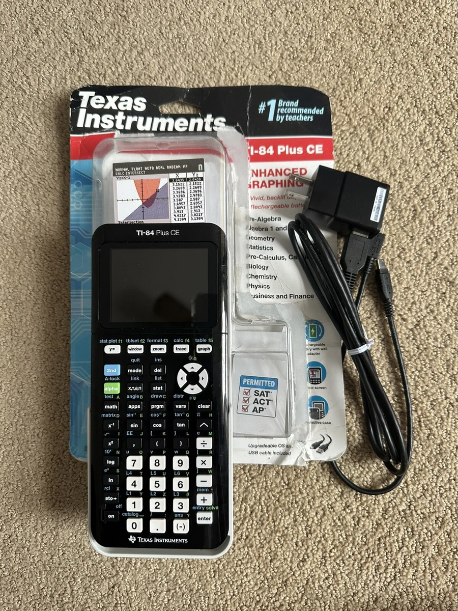 Calculatrice graphique Texas Instruments TI-84+ CE-T 