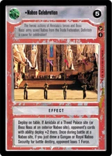 1x  Naboo Celebration - Rare Near Mint Theed Palace - Limited - BB