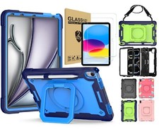 Case for iPad A16 11"/ iPad 10th Gen 10.9" Shockproof Cover / Screen Protector