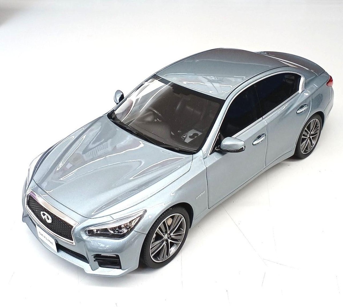 女の子向けプレゼント集結 Kyosho Blue Hagane Hybrid 350GT Skyline Nissan Scale 1/18 乗用車